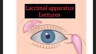 Lacrimal apparatus lectures part 8 Eye lectures  Jatoi eyelectures eye lacrimalgland jatoi [upl. by Wind]