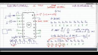 ElectroTutorial 154 IC 4017 Decade Counter [upl. by Anehc603]