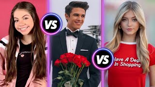 Which One Is Your Favourite YouTuber Emily Dobson VS Brent Rivera VS Raena Triple Charm 🌟 [upl. by Richmound]