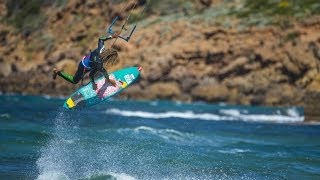 Kitesurfing with strapless surfboards  Red Bull Unfastened 2014 [upl. by Hcurab]