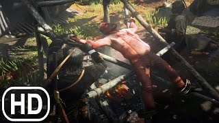 Red Dead Redemption 2  Saving Uncle From Skinners [upl. by Novick]