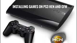 how to install games on jailbroken ps3 hen and cfw in 2024 [upl. by Llednohs]