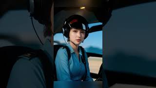 女飞行员的一生 the life of a female pilot pilot girl life aianimation ai [upl. by Oneill221]