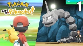 ¡COMIENZA LA POKEAVENTURA 😮 PRIMER GYM  Pokémon Lets Go 1 En Español  Nintendo Switch [upl. by Arbuckle]