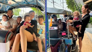 Chrissy Teigen and John Legend Take All 4 Kids to THAILAND [upl. by Eceined]