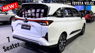 2024 Toyota Veloz 7Seater Premium MPV  Better Than Citroen C3 Aircross Maruti XL6 Ertiga  Veloz [upl. by Dedric997]