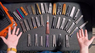 My ENTIRE Balisong Collection in 2022 🔥 [upl. by Arek]