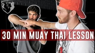 Muay Thai Training 101 Full Beginners Class [upl. by Gies]