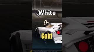 White v Gold dominus rocket league gaming [upl. by Ahtreb]