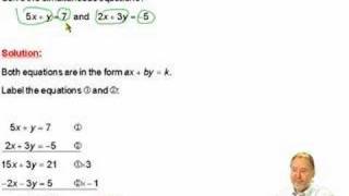 Junior Certificate Maths  Simultaneous Equations [upl. by Ferguson]