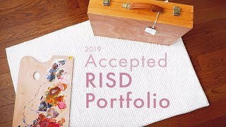 Accepted RISD Portfolio 2019  Walkthrough [upl. by Janet]