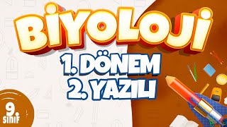 9 Sınıf 1 Dönem 2 Yazılı Hazırlık I Biyoloji [upl. by Harriette396]