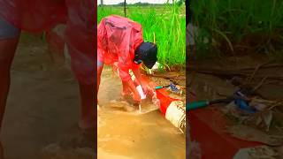 Unclogging TrashesBlocked Drains to Save Flooded Streets from Heavy Rain satisfying drainage [upl. by Lirpa]