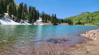 Desolation Lake overnight Big Cottonwood Canyon in SLC UT [upl. by Daugherty]