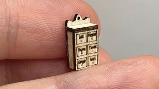 Spice Cabinet 148 quarterinch scale howto from MiniEtcherscom [upl. by Bergmann]