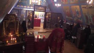 Ellwood City Chapel  Divine Liturgy  Fr Parker [upl. by Claudius]