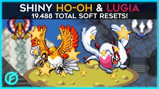 LIVE SHINY Navel Rock HOOH amp LUGIA 19488 Total SRs  Pokemon Fire Red [upl. by Palua]