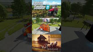 fs 22  une map extraordinaire farmingsimulator farmingsimulator22WILDWEST [upl. by Yesima996]