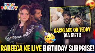 Rabeeca Ke Liye Birthday Surprise♥️ Nacklace Or Teddy Dia Gift🎁 [upl. by Ahsiket]