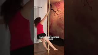 Struggling with beginner pole moves Try these modifications [upl. by Hau620]