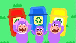 The Recycle Song for Kids  Kiddopia [upl. by Akinajnat]