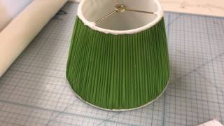 How We Make Our Handsewn Custom Lampshades  Oriental Lamp Shade Company [upl. by Gonagle]