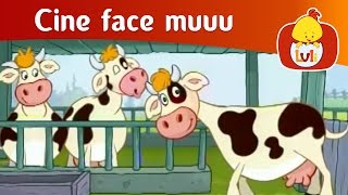 Cine face muuu  Vacă pentru copii  Luli TV [upl. by Ecirtemed]