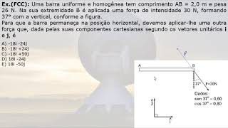 Vestibular FCC  Vetores unitários [upl. by Dinsmore]