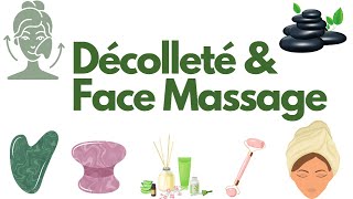 Décolleté amp Face Massage Demo [upl. by Melliw]