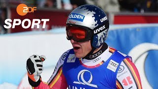 Thomas Dreßen schreibt mit Abfahrtssieg in Saalbach Geschichte  SPORTextra  ZDF [upl. by Ahsiner623]