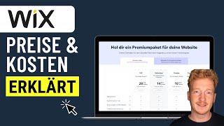 Wix Paket Preise erklärt  welche Kosten kommen bei Wix auf dich zu [upl. by Ahsieka691]