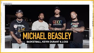 Former NBA star Michael Beasley breaks down talking loss Kevin Durant amp needing help  The Pivot [upl. by Aekim]