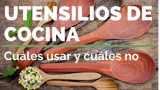 UTENSILIOS DE COCINA Cuáles usar y cuáles no 🍴 [upl. by Leuqram]