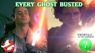 Every Ghost Busted In EVERY Ghostbusters  Ghostbusters [upl. by Goldin412]