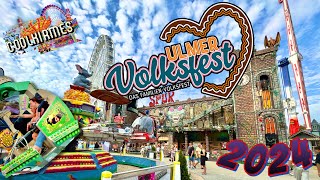 Ulm Volksfest 2024  Jede Menge Party unter freiem Himmel  Werbung   Clip by CoolKirmes [upl. by Doelling553]