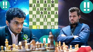 Valid chess game  Nihal Sarin vs Magnus Carlsen 6 [upl. by Syck]