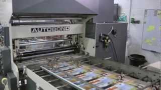 Autobond Dixon 1070  inline waterbased lamination  30 mmin 100 ftmin [upl. by Eberhart558]