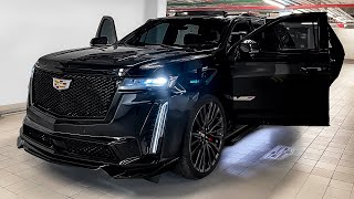 New 2024 Cadillac Escalade V  Brutal SUV in details [upl. by Baillie]