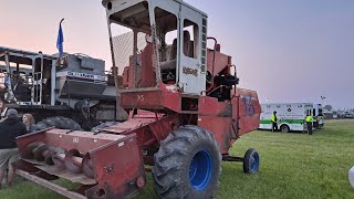 Combine Demolition Derby On board with 16 John Neutel  The Dungannon ON Tractor Pull [upl. by Ephrem417]