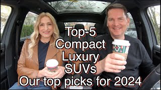 Our Top5 luxury compact SUVs for 2024  Which would you pick [upl. by Oninrutas]