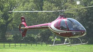 GUIMBAL CABRI G2 GSANJ LANDING AND DEPARTING FROM CARS N COPTERS 2023 145 [upl. by Camellia]