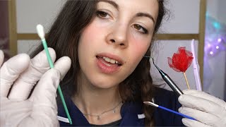 ASMR Inner amp Outer EAR CLEANING Many Tools For XTRA Tingles [upl. by Imas]