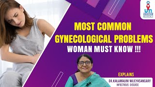 Most Common Gynecological Problems  Woman Must Know  Dr Kalamalini Wijeyasangary [upl. by Giffie]