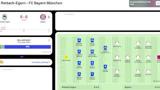 FC RottachEgern  visual broadcast reactions and comments [upl. by Ayerim]