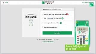 Hoe starten met Easy Banking Web [upl. by Wolford]