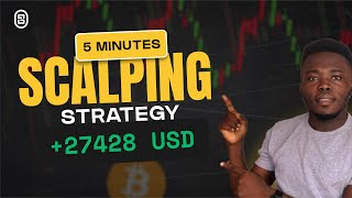 Simple 5min Crypto Scalping Strategy To Make 100  10000 Monthly 💰💸 [upl. by Hannis]