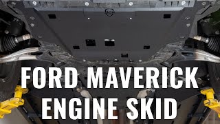 Ford Maverick Engine Skid Install [upl. by Alphonsa776]