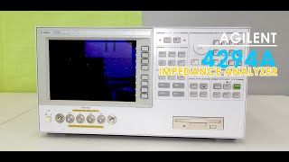 임피던스 분석기 이란 feat AGILENT  애질런트 4294A  Impedance Analyzer [upl. by Teragram]