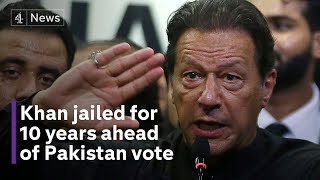 Former Pakistan PM Imran Khan sentenced to another 10 years in jail [upl. by Seve848]