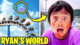 Ryans World fell off the roller coaster then [upl. by Chelsie]